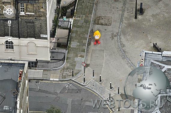 Buzby на панораме Лондона Buzby на панораме Лондона