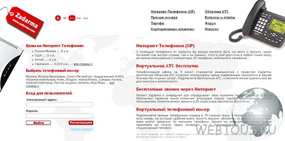 сервис ip-телефонии