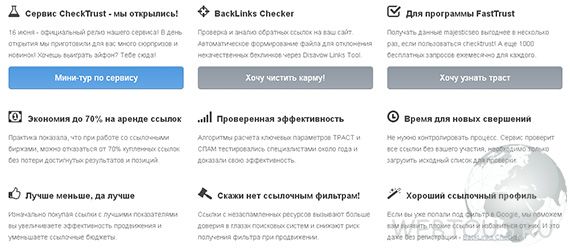 сервис оценки сайтов