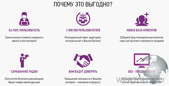 преимущества сервиса