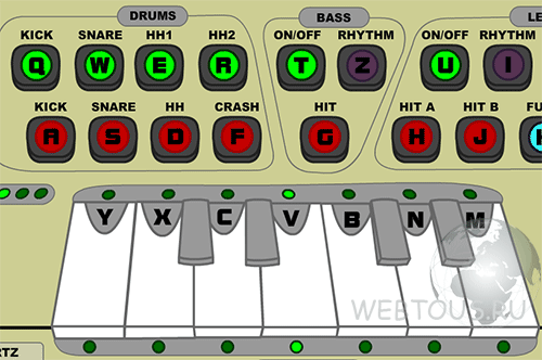 music creating machine