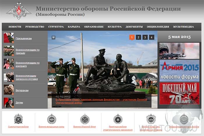 mil.ru - министерство обороны