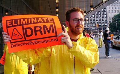 протест против drm