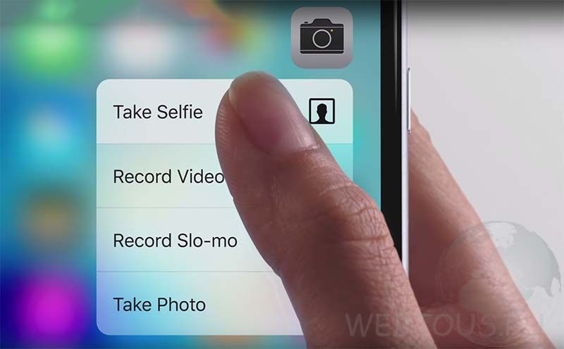 iphone 6s опции камеры