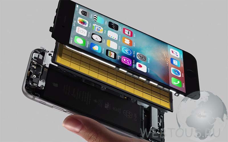 iphone 6s разборка