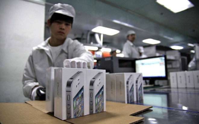 iphone производство