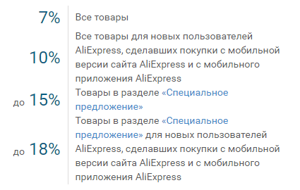 когда можно получить 10 процентов и выше
