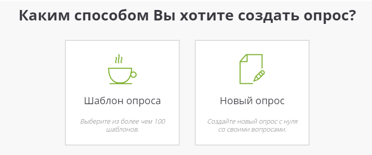 способы создания анкеты