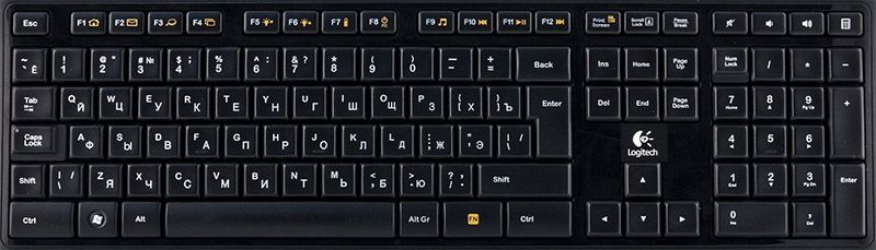 logitech клавиатура