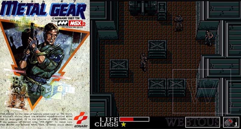 первая игра серии Metal Gear (1987)