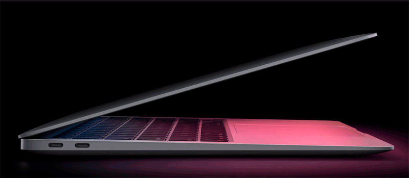 внешний вид MacBook Air