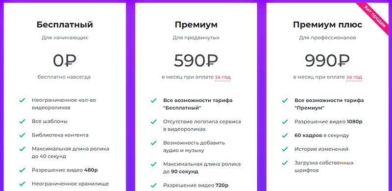 тарифы конструктора SUPA