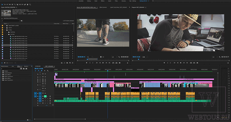 программа Adobe Premiere Pro