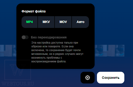 скачать стабилизированное видео