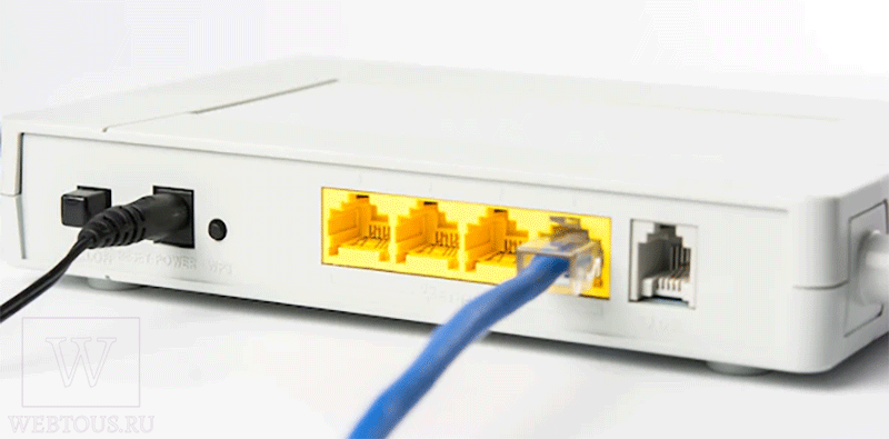Ethernet порт модема