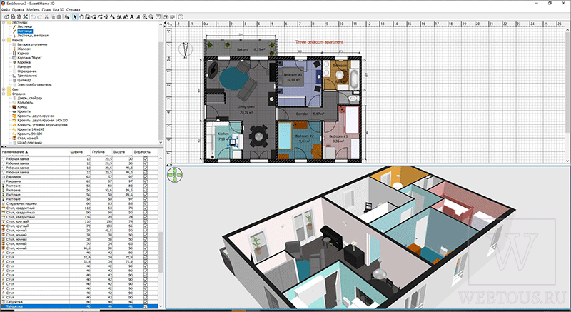 sweet home 3d